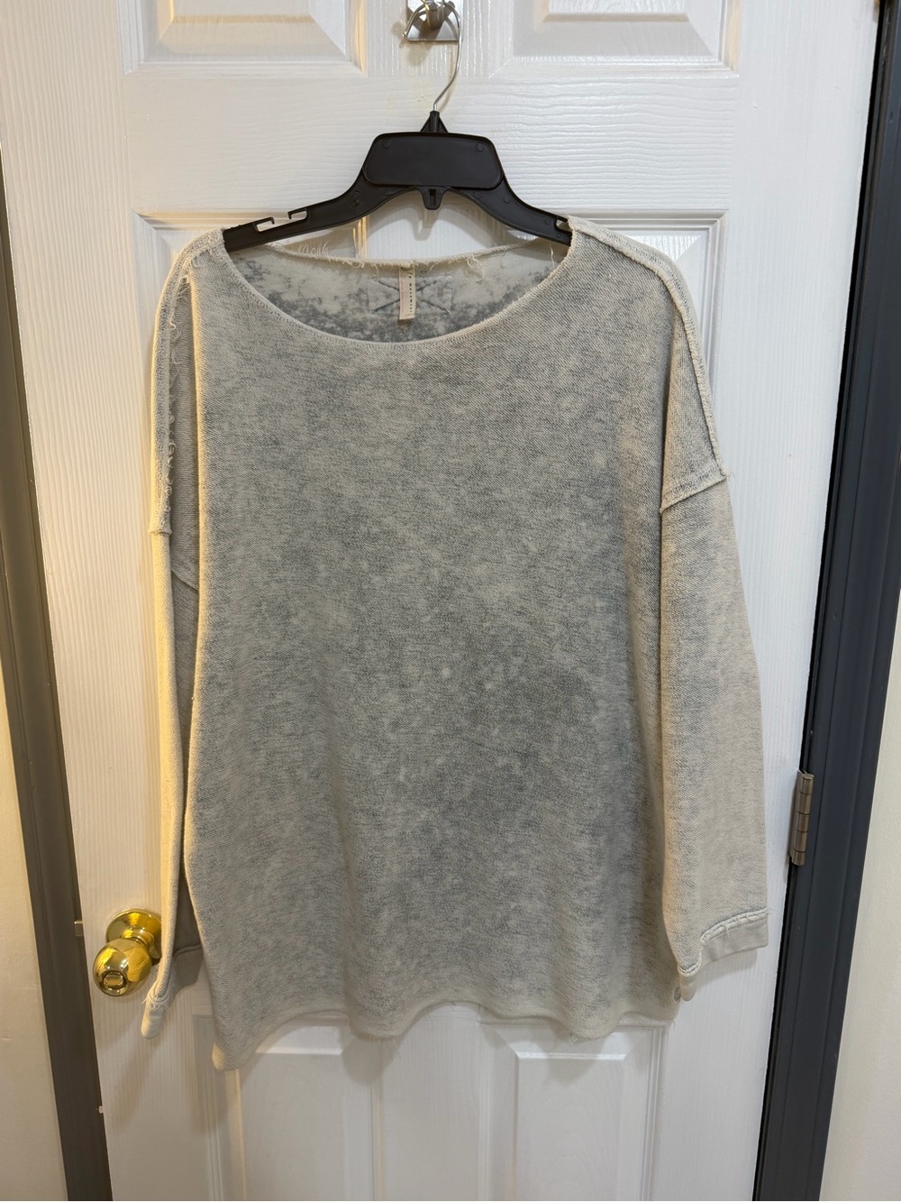 Free people Light Gray Women's Oversized Cozy Sweater